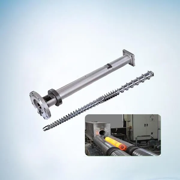 Voor PVC Extruder 38CrMoAlA gebaseerd bimetaalschroef vat